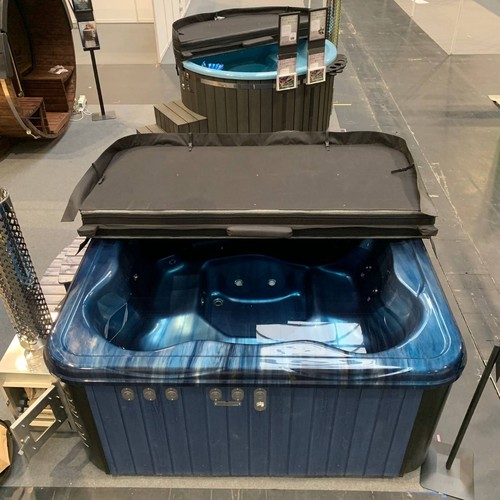 Wood fired hot tub