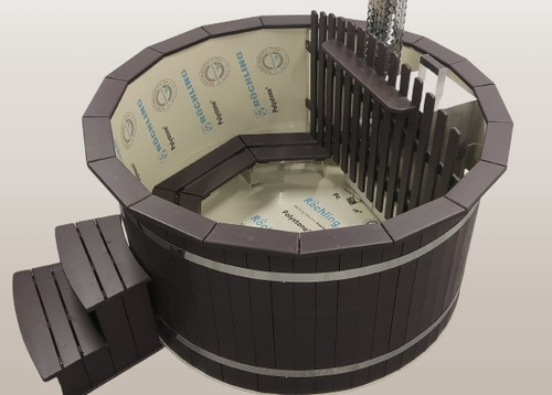 Hot tub ø160cm plastic - tub, pp